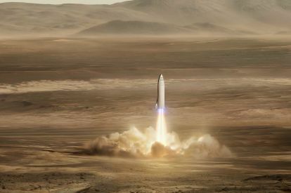 स्पेसएक्स लॉस एंजिल्स में अपना मंगल ग्रह से जुड़ा बीएफआर बनाना चाहता है
