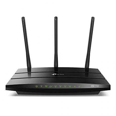 TP-Link AC1750 Smart WiFi Router (Archer A7) - Kétsávos Gigabites vezeték nélküli Internet Router otthoni használatra, működik Alexával, VPN szerverrel, szülői felügyelettel, QoS