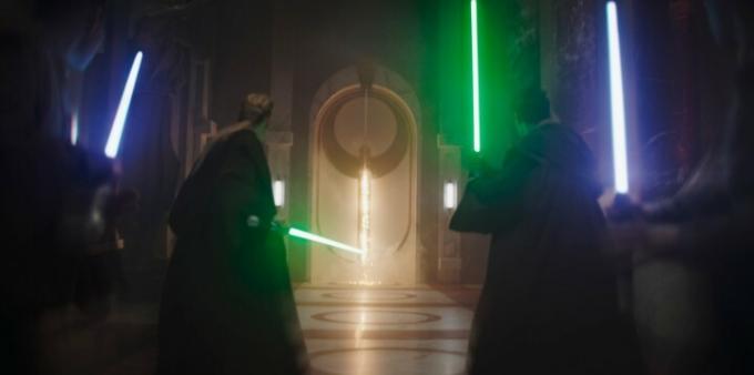 Jedi se preparam para lutar na terceira temporada de The Mandalorian.