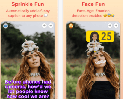 Sprinkles photo app ai capture d'écran 2017 04 à 132 h 18