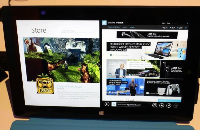 Windows 8 1 forhåndsvisning anmeldelse split screen 50