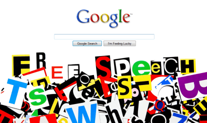 การแก้ไขครั้งแรกเกี่ยวกับการต่อต้านการผูกขาดของ Google Free Speech