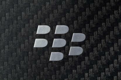 BlackBerry Q10 apžvalga BlackBerry logotipas