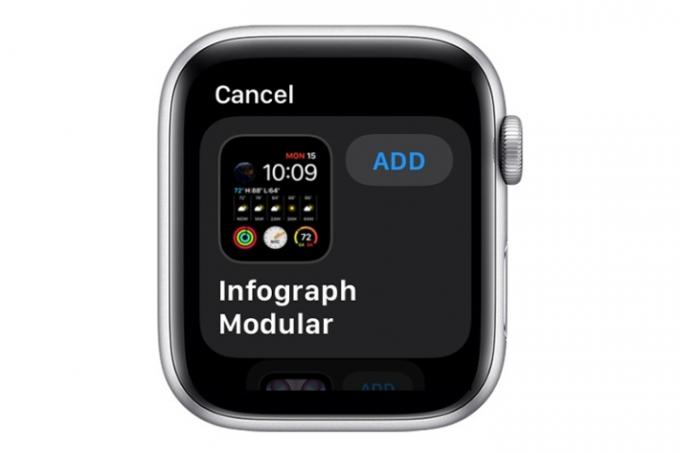 Apple Watch Face 特定の顔を追加します。