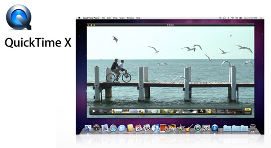 QuickTime X har ett renare utseende och ett nytt trimningsgränssnitt