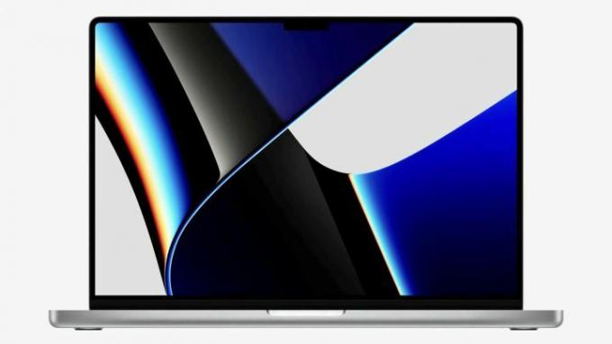 Das MacBook Pro-Display 2021.