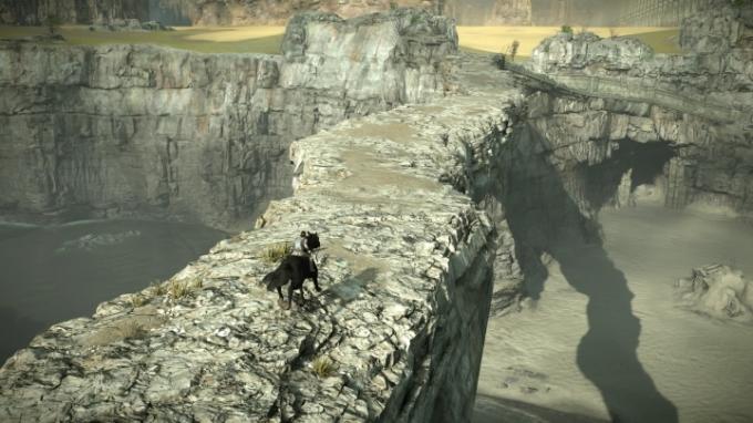 Revue du remake de « Shadow of the Colossus » sur le pont de pierre