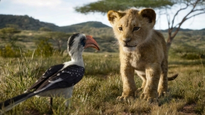 Jonge Simba en Zazu in de Trotslanden | Lion King-VFX