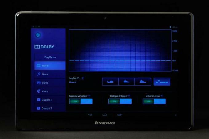 LeNovo Tablet A10 priekis pilnas