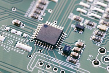 Microcontrolador - Placa de circuito de tecnología