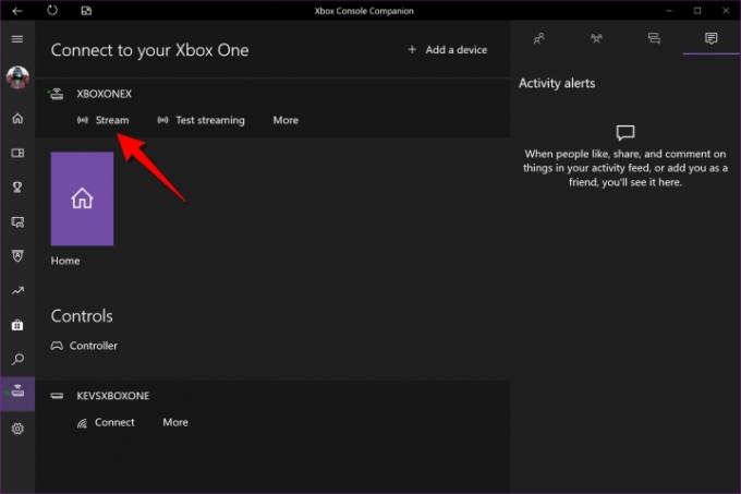 Az Xbox konzol streamelése Windows 10 rendszerre