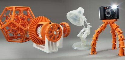 Osebni 3D tiskalnik prizma cogs svetilka stojalo