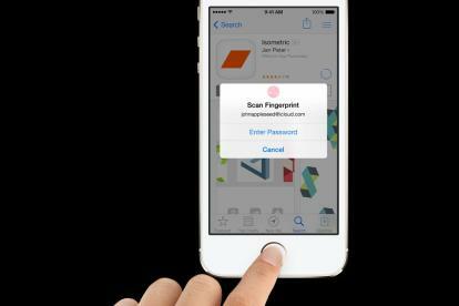 Sblocco dell'impronta digitale dell'iPhone con il touchid Texas 5s