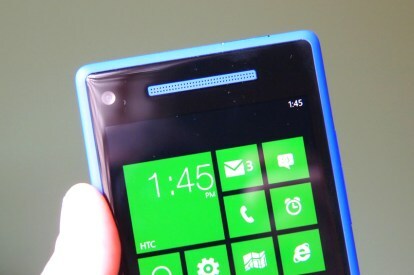 HTC Windows Phone 8X pregled zgornjega zaslona Windows Phone 8