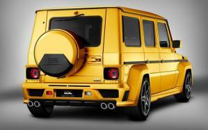 GoldStorm Mercedes G-klass bak trekvart