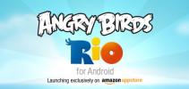 Angry Birds Rio Android ierīcēm tiks izlaista tikai vietnē Amazon Appstore