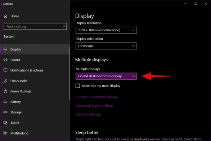 Windows 10 estende o desktop para TV