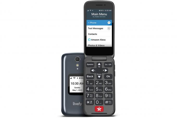 Teléfono celular Jitterbug Flip2 para personas mayores