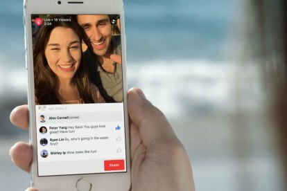 Facebook vermeldt collage van Android livestreams