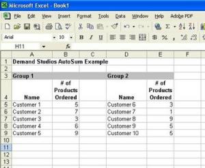 วิธีคำนวณอัตโนมัติใน Excel