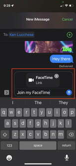 FaceTime integrerat med Android.