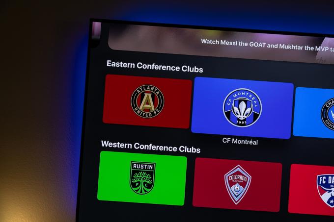 Outras equipes do MLS Season Pass na Apple TV.