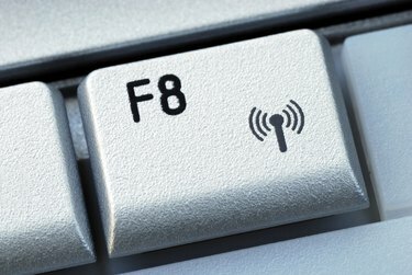 Функционалният клавиш F8