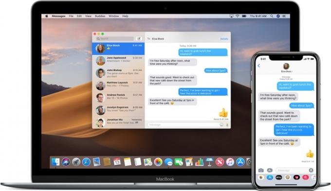 iMessage sur Mac