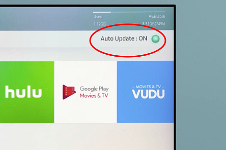 hur man uppdaterar appar på samsung smart tv auto