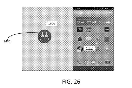 Patent Google na składany smartfon 2018 składany moto