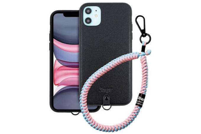 Pásky Premium kožené pouzdro pro iPhone 11.