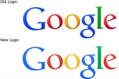 googles nye logo simpelt fladt og stadig meget bedre end yahoo google