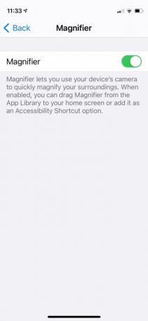 kako uporabljati lupo ios 14 magnifier mag4