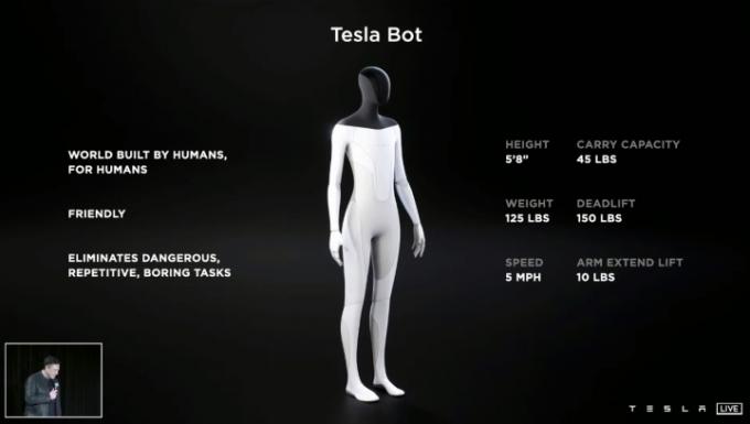 Teslin humanoidni robot.