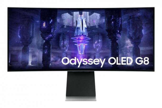 Samsung Odyssey OLED G8 ble annonsert på IFA onsdag i Berlin, Tyskland.