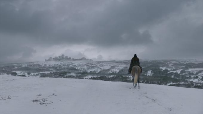 Game of Thrones VFX utvendig snø