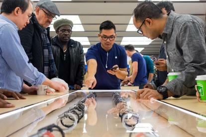 Apple Store Watch-kunder