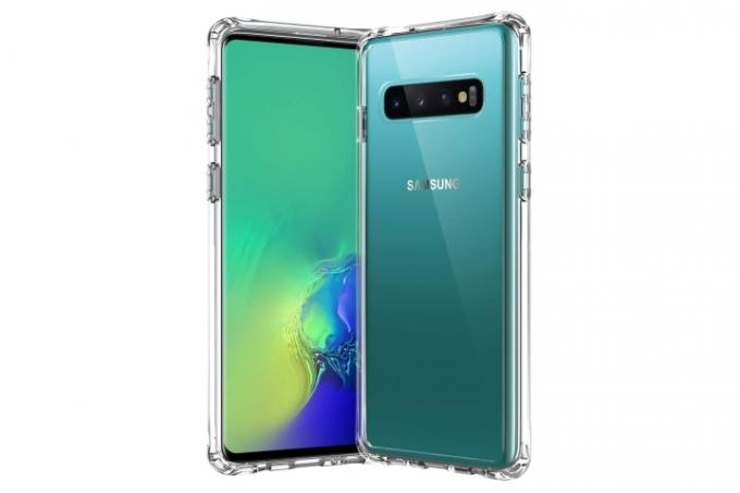 Aedilys Transparent Military-Grade Fodral för Samsung Galaxy S10