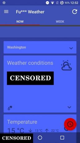 Funny Weather App