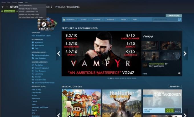 kako dodati igre v Steam dodati izdelek v Steam