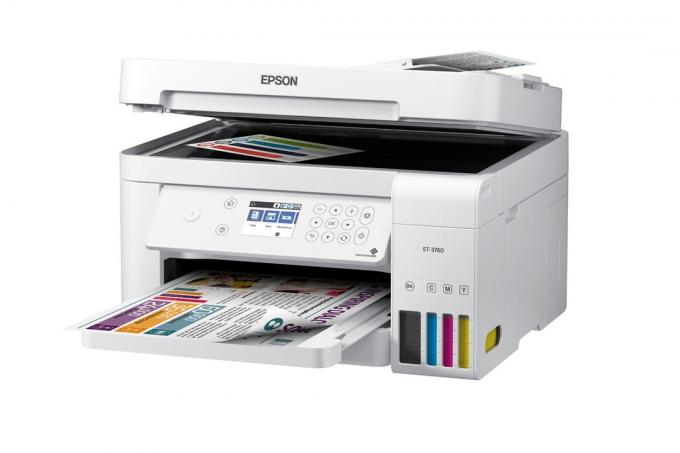 Przód drukarki Epson EcoTank ET-3760.