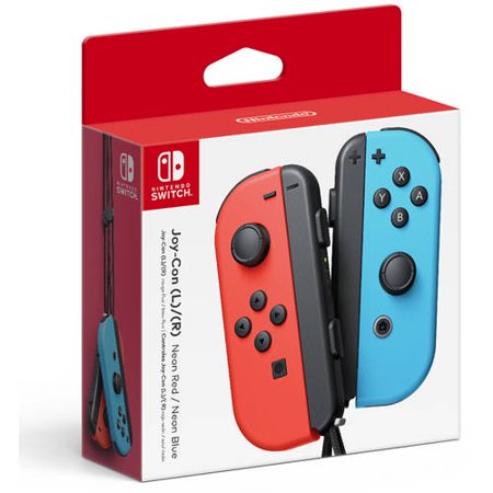 Nintendo Switch Joy-Con pár (LR), neonvörös és neonkék