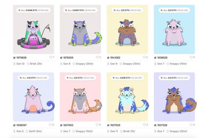 CryptoKitties bibliotek