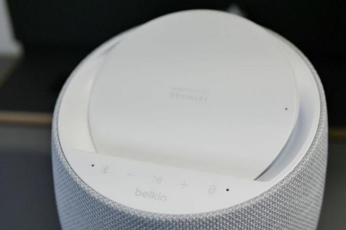 Belkin SoundForm Elite Hi-Fi topp närbild