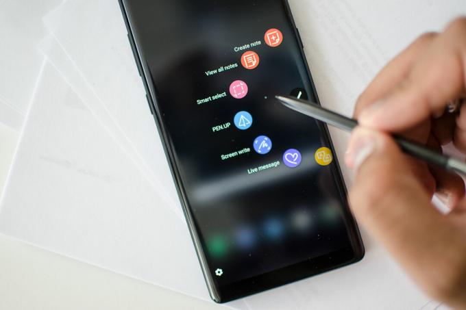 Przełącznik aplikacji do recenzji Samsunga Galaxy Note 8