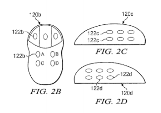 Patent biometrične miške, občutljive na pritisk