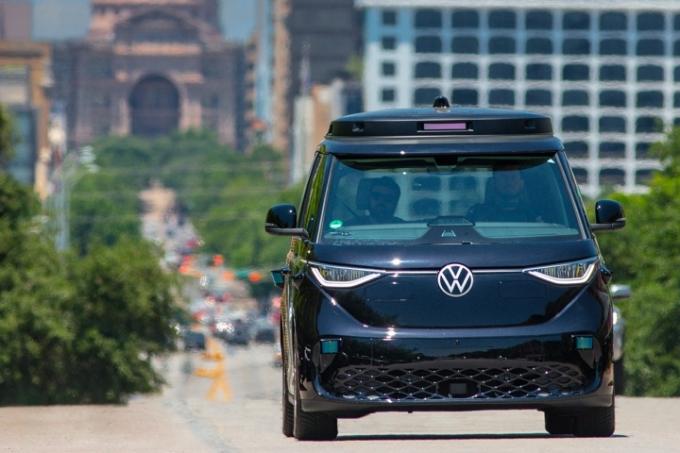 Volkswagen teste des voitures autonomes aux États-Unis.