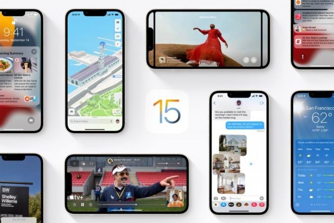 iPhones mit iOS 15.