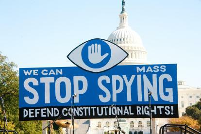 Kongres szpiegowski NSA w dniu, w którym będziemy walczyć, zatrzymaj masę