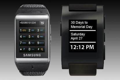 galaxy gear vs pebble smartwatch smartwatchbanner